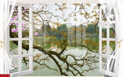 Tải file tranh gốc File tranh gốc cửa sổ 3D CS2301 chất lượng cao