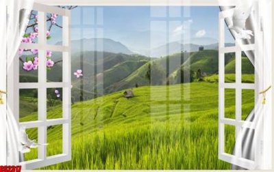 File ảnh gốc File tranh gốc cửa sổ 3D CS2317 không vỡ nét