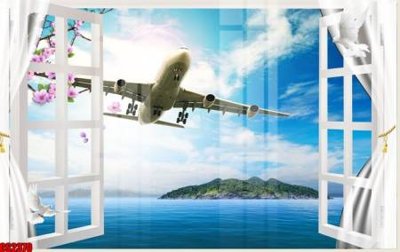 File tranh quảng cáo File tranh gốc cửa sổ 3D CS2370 (file gốc) chuyên nghiệp