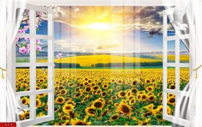 File gốc File tranh gốc cửa sổ 3D CS2378 (in 3D) nghệ thuật