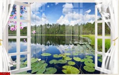 Hình ảnh file gốc File tranh gốc cửa sổ 3D CS2394 (chất lượng cao)