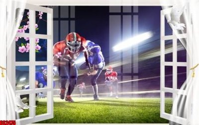 File gốc File tranh gốc cửa sổ 3D CS2475 (phong cách) tối giản