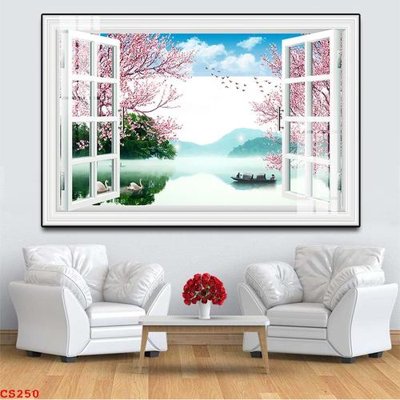 Tải file tranh gốc File gốc cửa sổ 3D CS250 chất lượng cao