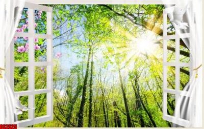 File ảnh File tranh gốc cửa sổ 3D CS2525 (gốc) in standee