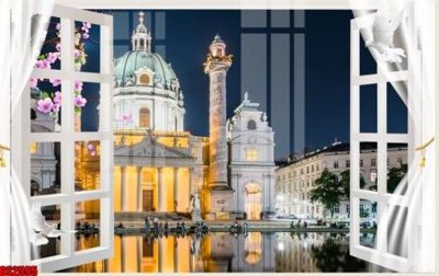 File tranh gốc File tranh gốc cửa sổ 3D CS2595 (bản đẹp) độc quyền