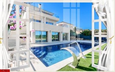 Tải file File tranh gốc cửa sổ 3D CS2596 (gốc) làm file quảng cáo