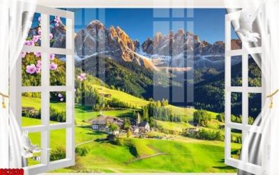 Tải file File tranh gốc cửa sổ 3D CS2630 (gốc) in nhanh