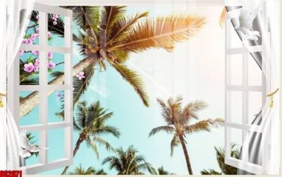 File PSD File tranh gốc cửa sổ 3D CS2671 (bản gốc) chất lượng nhất