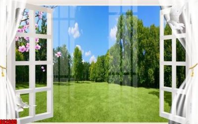 Download file gốc File tranh gốc cửa sổ 3D CS2695 (dùng cho in ấn)