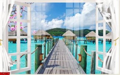 File gốc File tranh gốc cửa sổ 3D CS2697 (PNG) không nền chất lượng