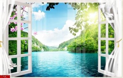 File gốc File tranh gốc cửa sổ 3D CS2769 (in ấn) không giới hạn