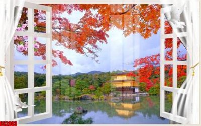 File gốc File tranh gốc cửa sổ 3D CS2803 (phong cách) châu Âu