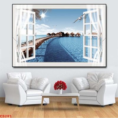 File in lụa File gốc cửa sổ 3D CS281 (tân cổ điển) File gốc cửa sổ 3D CS281