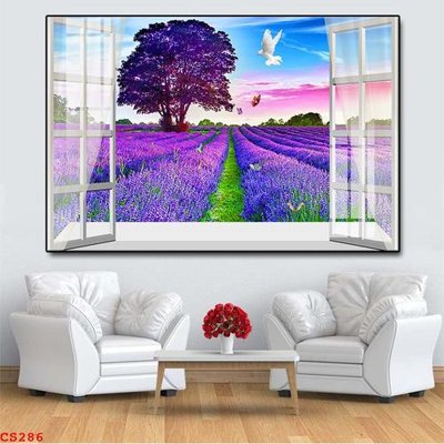 File in trần File gốc cửa sổ 3D CS286 (bản gốc) phong cảnh