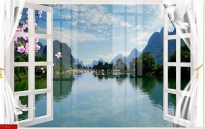 Tải file gốc File tranh gốc cửa sổ 3D CS2866 (in bạt) quảng cáo