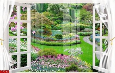 Tải file File tranh gốc cửa sổ 3D CS2872 (gốc) chủ đề tôn giáo