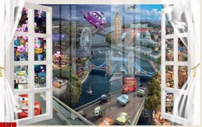 Tải file File tranh gốc cửa sổ 3D CS2919 (ảnh gốc) độ phân giải 300dpi