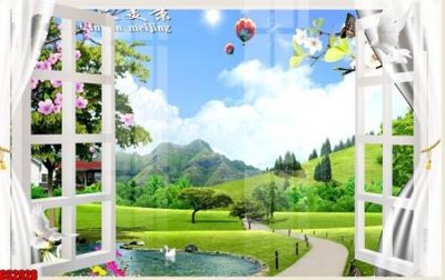 Chi tiết file tranh tráng gương File tranh gốc cửa sổ 3D CS2928 (ảnh gốc)