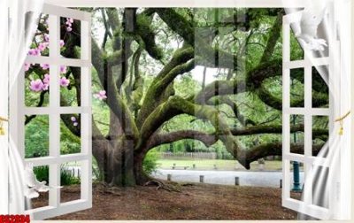 File gốc File tranh gốc cửa sổ 3D CS2934 (dành cho trang trí nội thất)