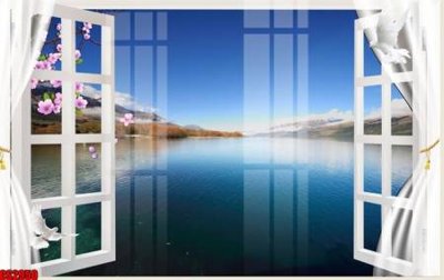 Download file File tranh gốc cửa sổ 3D CS2950 (gốc) cho xưởng in