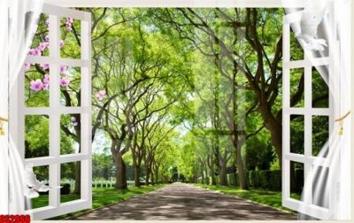 File tranh File tranh gốc cửa sổ 3D CS2966 (ảnh gốc) không bị mờ