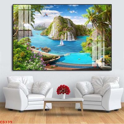 File in trần File gốc cửa sổ 3D CS339 (bản gốc) bầu trời