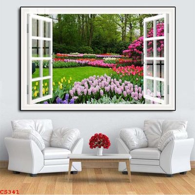 Tải file File gốc cửa sổ 3D CS341 (gốc) làm tranh trang trí