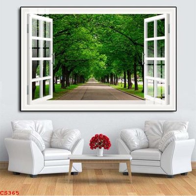 File PSD File gốc cửa sổ 3D CS365 (gốc) nhiều lớp (multi-layer)