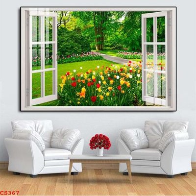 File gốc File gốc cửa sổ 3D CS367 (in tráng gương) nghệ thuật