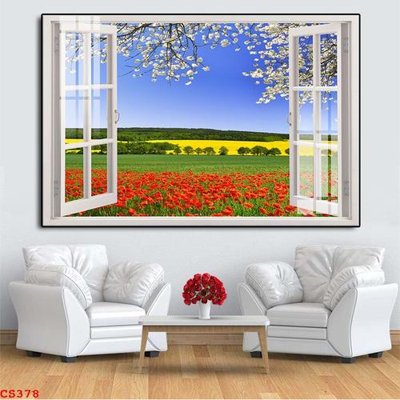 Tải file File gốc cửa sổ 3D CS378 (ảnh gốc) in gạch men