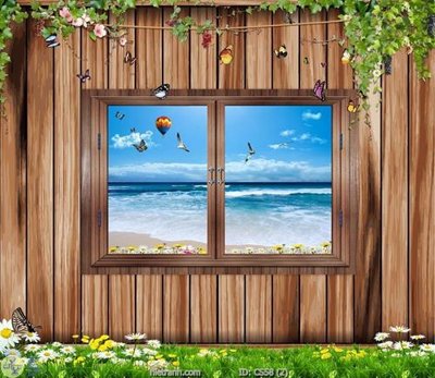 File gốc File gốc cửa sổ 3D CS58 (in ấn) màu sắc trung thực