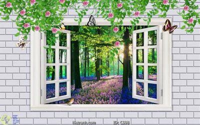 Tải file gốc File gốc cửa sổ 3D CS98 (in tráng gương) siêu đẹpFile tranh gốc File gốc cửa sổ 3D CS98 chất lượng cao