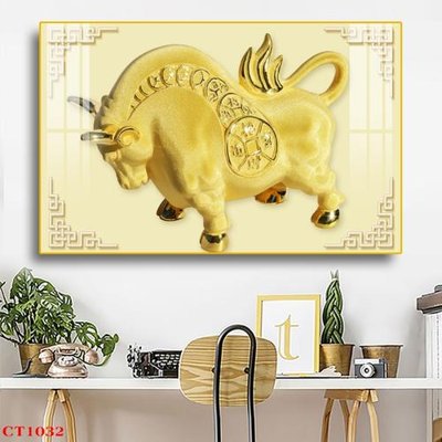 File gốc File tranh cây tiền tài lộc CT1032 (trang trí) phòng trẻ em