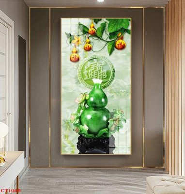 File gốc in ấn File tranh cây tiền tài lộc CT1049 độ phân giải cao