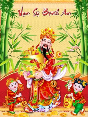 File in ấn cao cấp File tranh cây tiền tài lộc CT1581 (file gốc)