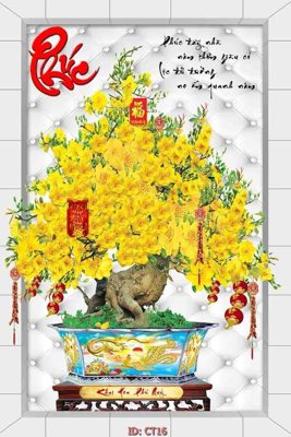 File tranh File tranh tài lộc CT16 (gốc) in film