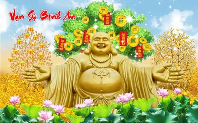 File gốc File tranh cây tiền tài lộc CT1601 (ảnh chi tiết) để in ấn