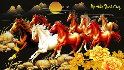 File ảnh File tranh cây tiền tài lộc CT1607 (gốc) in quảng cáo ngoài trời