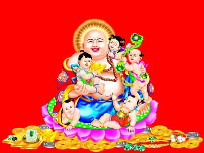 File gốc in ấn File tranh cây tiền tài lộc CT1611 độ phân giải cao