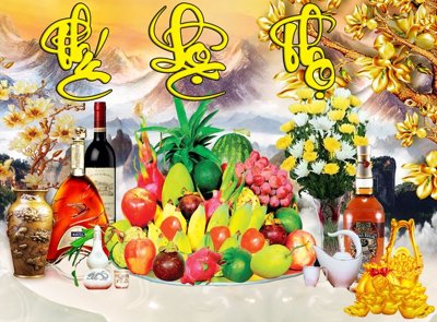 Download file File tranh cây tiền tài lộc CT1688 (chất lượng in ấn)