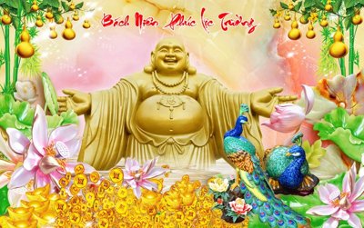 Ảnh mô tả file gốc in mica File tranh cây tiền tài lộc CT1703