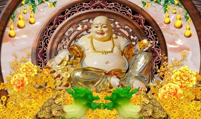 Tải file File tranh cây tiền tài lộc CT1717 (gốc) in ấn chất lượng