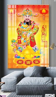 Tải file File tranh cây tiền tài lộc hoa đào tết CT2105 (gốc) in ấn ngay lập tức