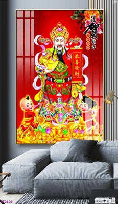 File tranh ảnh gốc File tranh cây tiền tài lộc hoa đào tết CT2109 dùng cho in khổ lớn