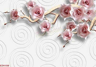 Tải file gốc File tranh hoa đào hoa mai tài lộc CT4150 (bản PSD) chỉnh sửa được