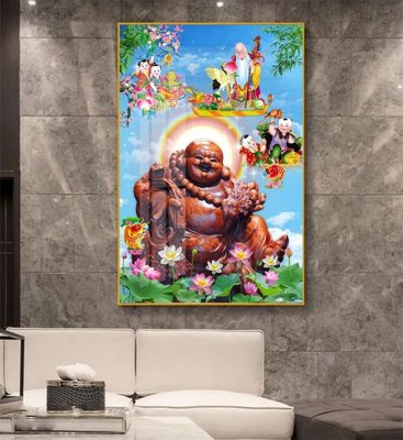 Tải file Tranh thần tài cây tiền CT483 (gốc) in ấn ngay lập tức