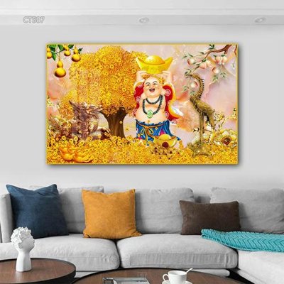 Tải file gốc Tranh thần tài cây tiền CT507 (in tráng gương) 5DFile gốc Tranh thần tài cây tiền CT507 (in ấn) phiên bản premium