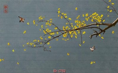 File gốc in tráng gương File tranh tài lộc CT52 chi tiết