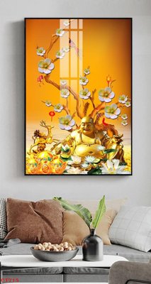 File tranh quảng cáo File tranh cây tiền tài lộc CT715 (download file gốc)