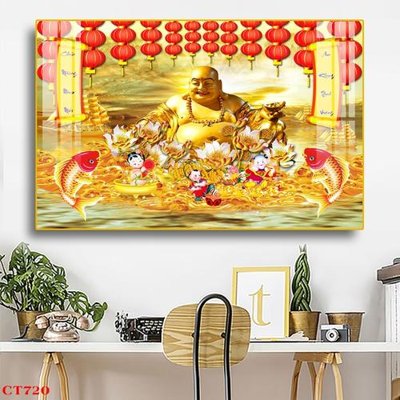 File PSD File tranh cây tiền tài lộc CT720 (bản gốc) chất lượng nhất